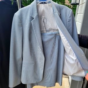 Light blue suit JACKET